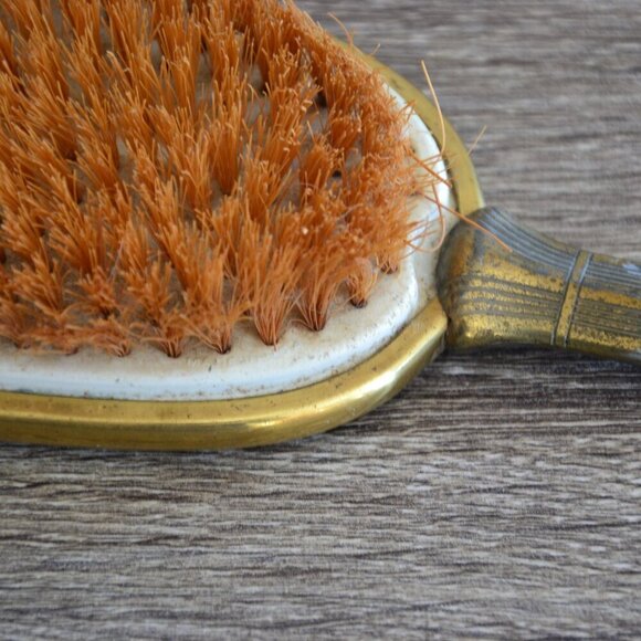 Vtg Mirror and Hairbrush Set - Picture 4 of 7